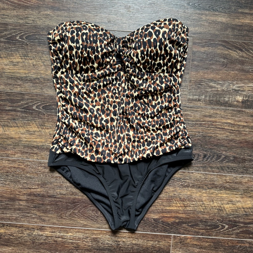 Jantzen Animal Print Swim Suit 10